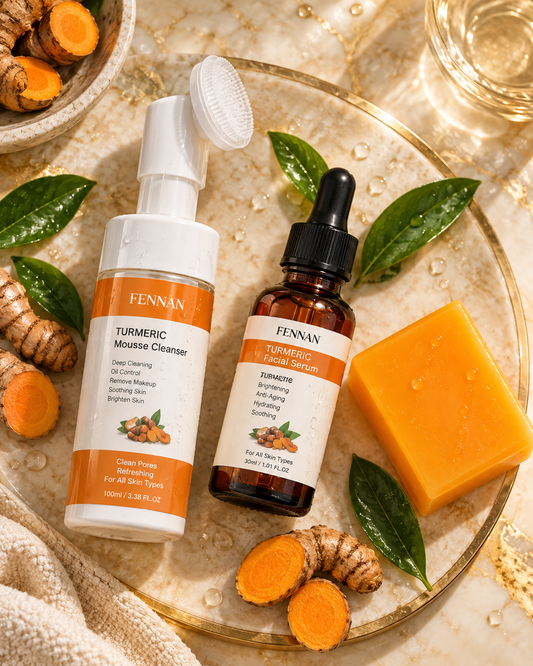 Turmeric Glow Ritual™ – 3-Piece Daily Skin Care Set
