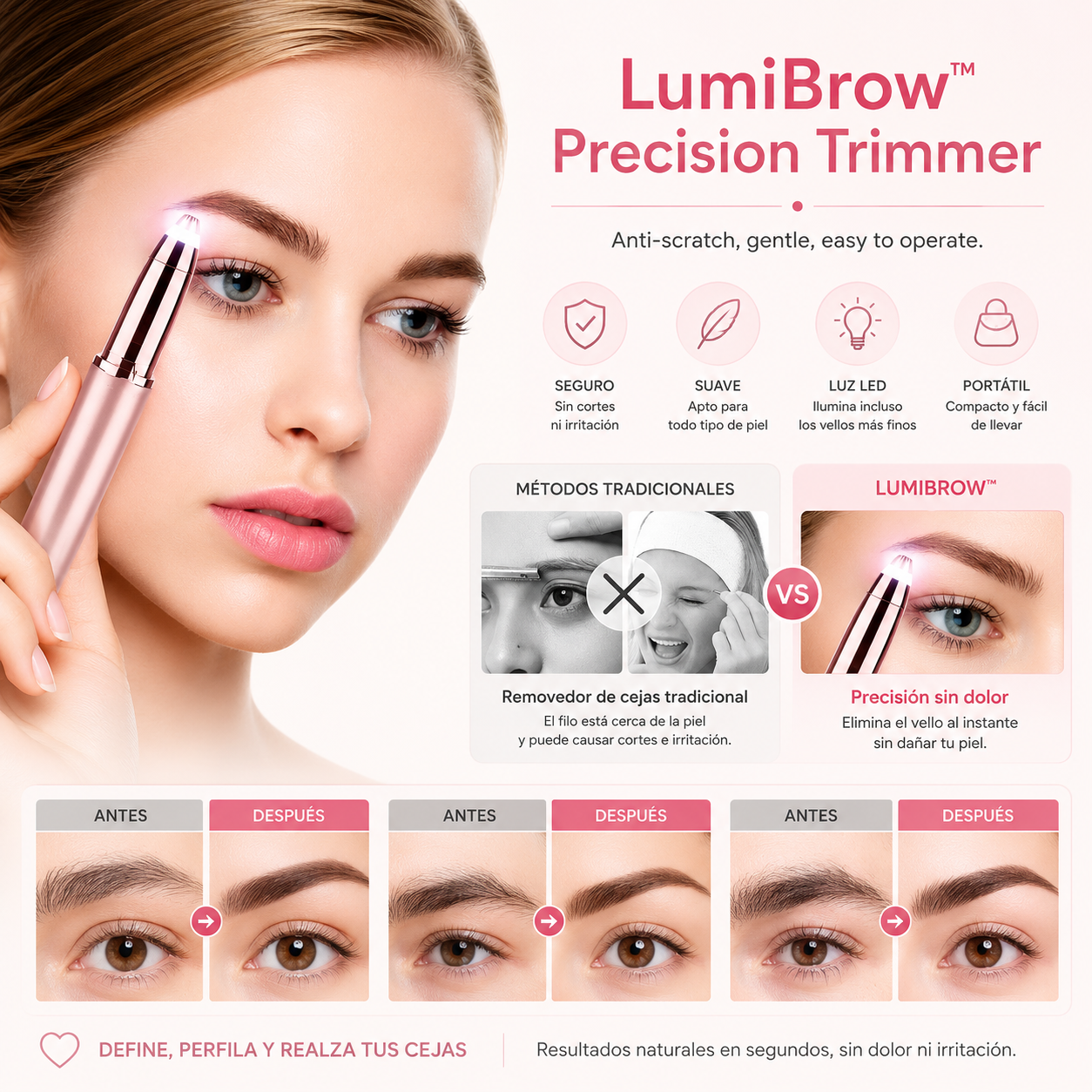 LumiBrow™ Precision Trimmer