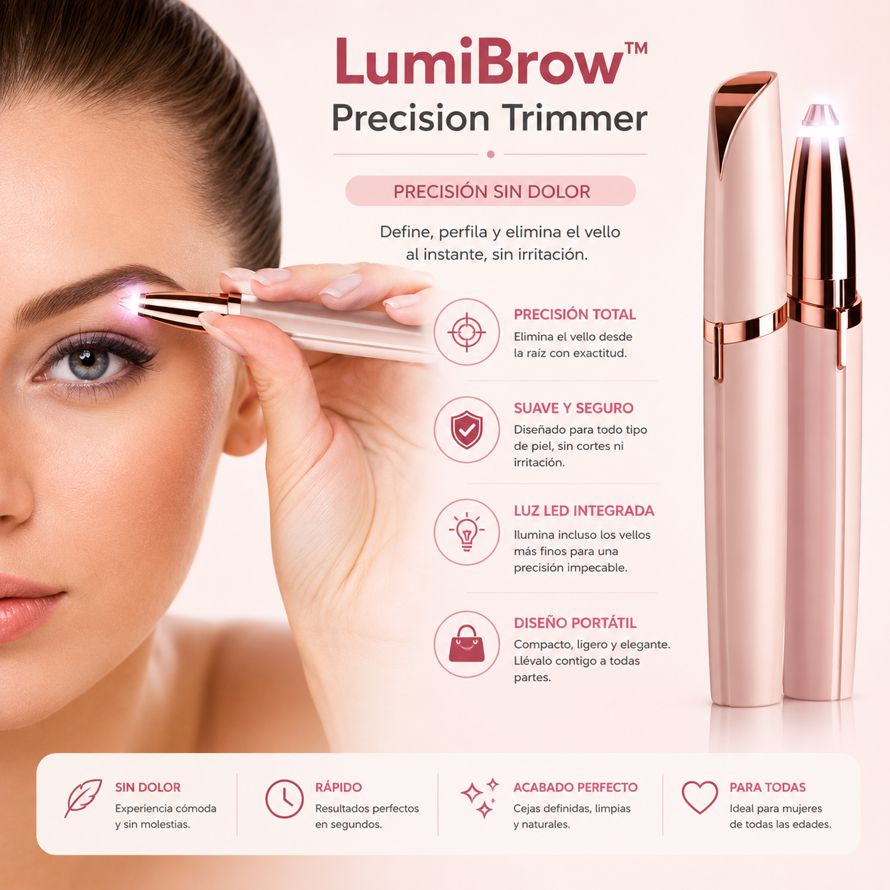 LumiBrow™ Precision Trimmer